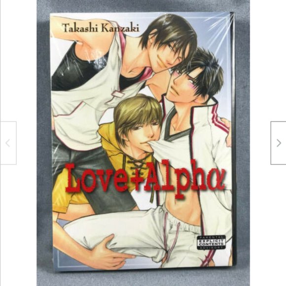 Love+Alpha Takashi Kanzaki Manga Anime Book 801Mdia English Yaoi Mature - Picture 1 of 2